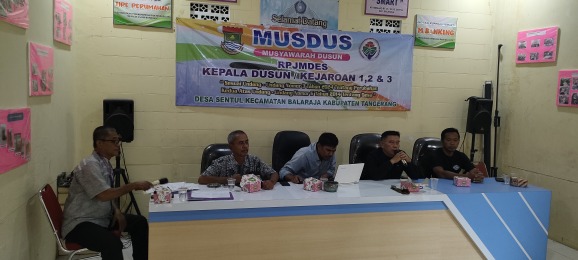 Musdus RPJMDes Kejaroan 1,2 dan 3 Desa Sentul