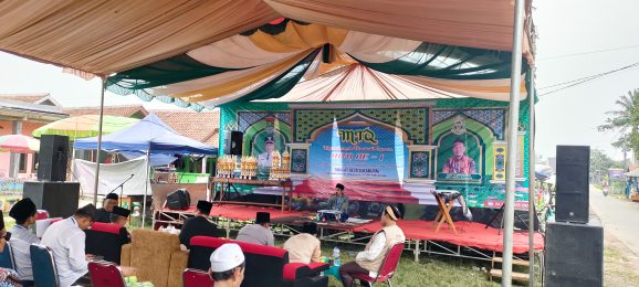 Mewujudkan Generasi Islami Menyongsong Masa Depan Yang Cemerlang Pemdes Sukamurni Gelar Acara MTQ ke 1 ( satu