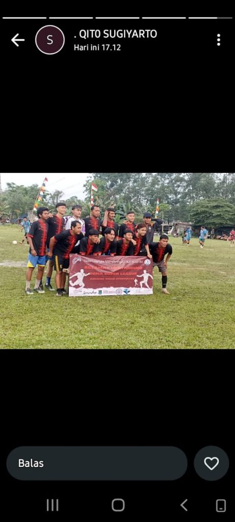Pemuda kp.Nagreg Gelar Sepak Bola dalam Gebyar Pena Super League