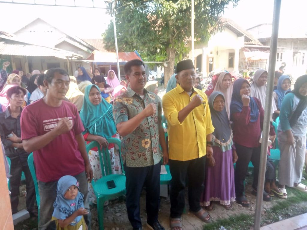 Tampung Aspirasi Masyarakat Anggota DPRD Dari Fraksi Golkar Adakan Reses